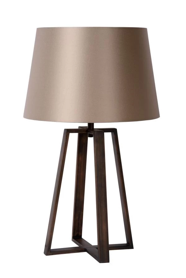 Lucide COFFEE - Tischlampe - Ø 38 cm - 1xE27 - Rostfarbe - UIT
